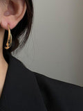 OOTDGIRL 2024 New Stylish Normcore Geometric Earrings Accessories