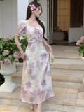 OOTDGIRL Elegant seaside floral dress YM1556
