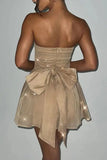 OOTDGIRL  graduation dress  - Shiny Sequin Mini Dress