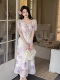 OOTDGIRL Elegant seaside floral dress YM1556