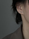 OOTDGIRL 2024 New Original Geometry Shiny Earrings Accessories