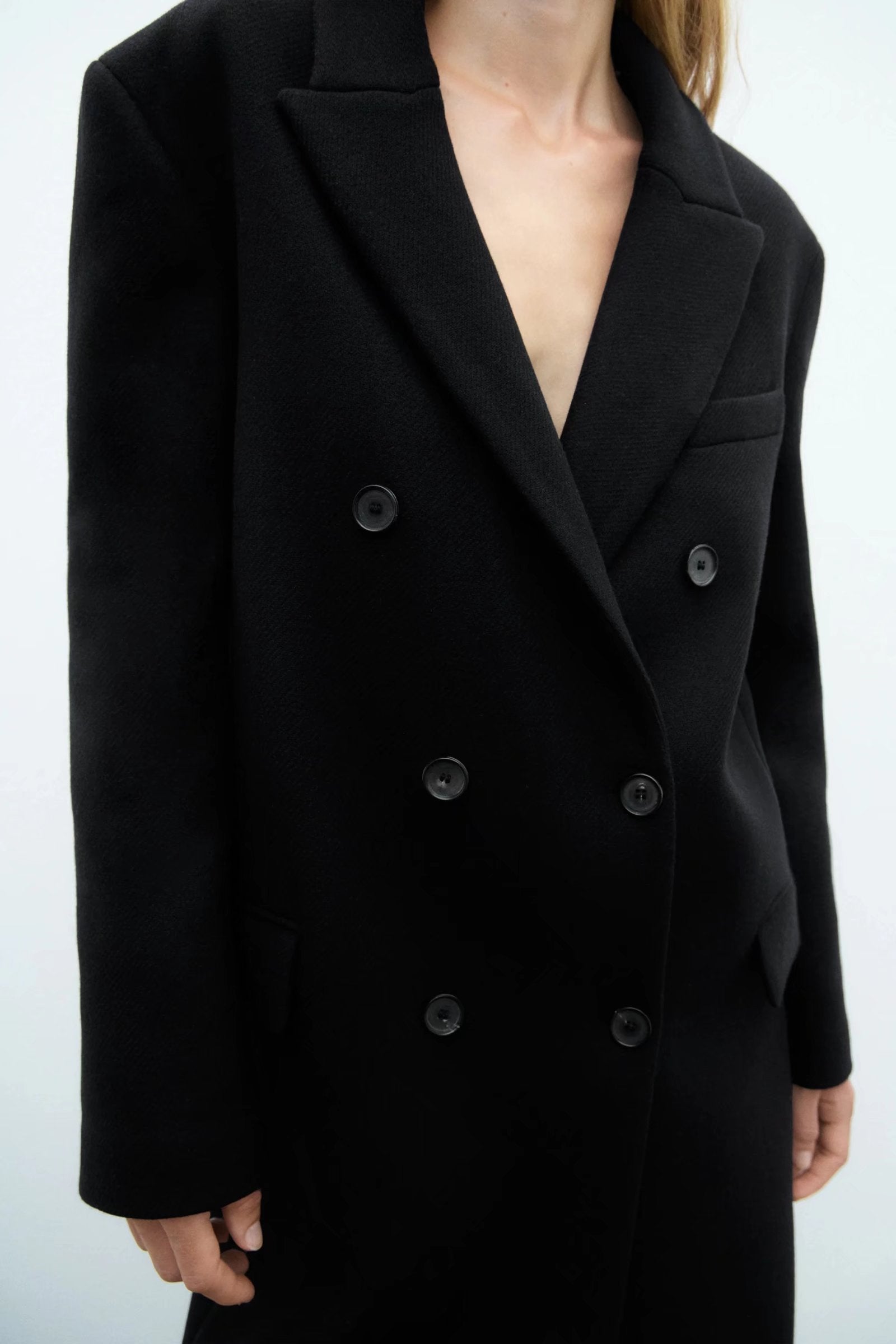 OOTDGIRL Woman Long Coat Fashion Korean Preppy Style Retro Versatile Windbreaker Casual Warm Coat Oversize 2022 Spring Women Coat