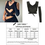 Ootdgirl  Y2k Hollow Out Crop Top Asymmetric  Black Glove Cami Top Harajuku Solid Mini Vest Women Skinny Corset Streetwear