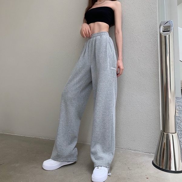 Ootdgirl Gray Sweatpants Joggers Women Korean Style High Waist Tracksuit Casual Loose Pants Black Jogging Sports Trousers Female