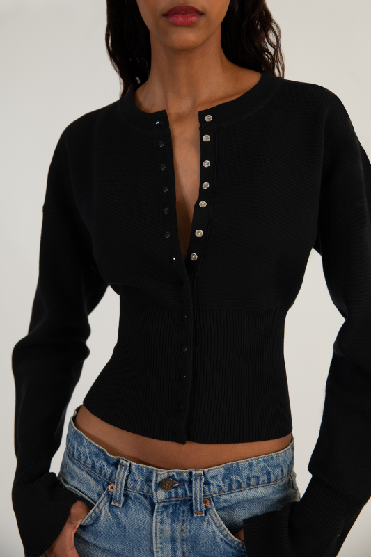Ootdgirl New Women's Fit Cardigan Button Sweater